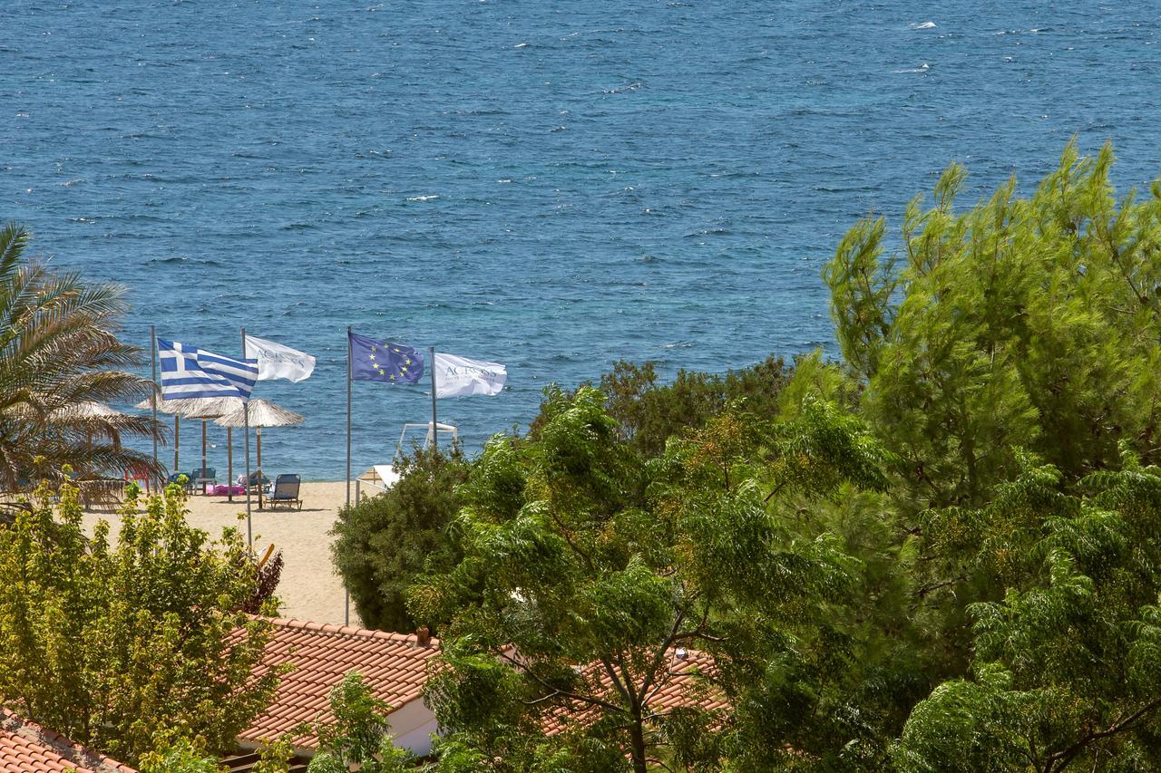 Coral Blue Beach Hotel Gerakini Exterior foto